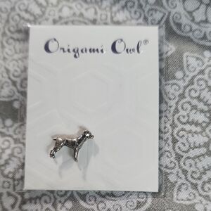 Origami Owl Silver Rottweiler Charm